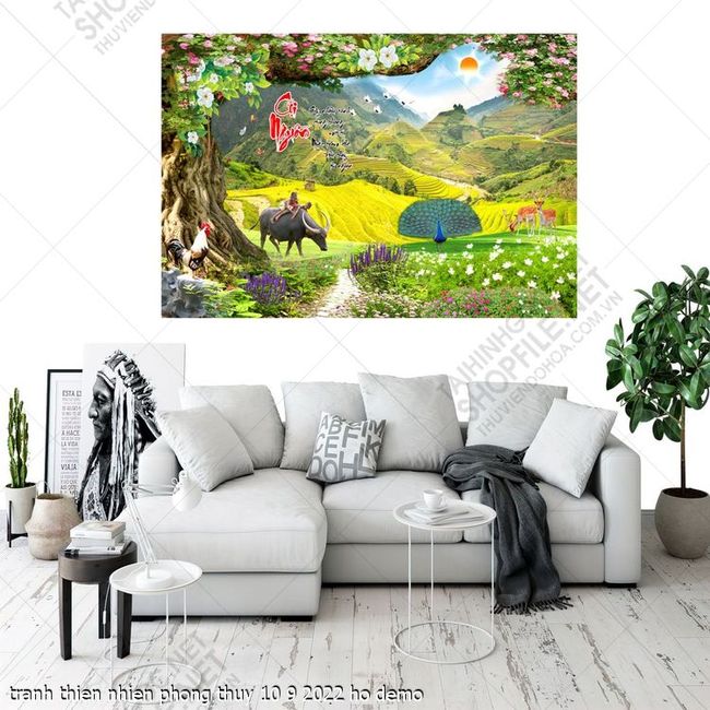 tranh thien nhien phong thuy 10 9 2022 ho